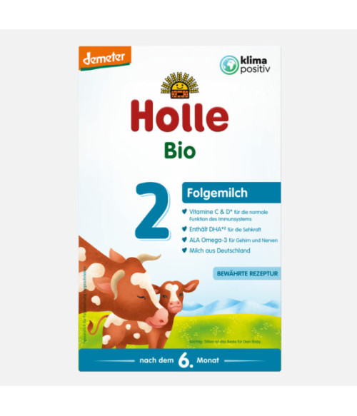 Holle Stage 2 Organic (Bio) Follow-On Infant Milk Formula With DHA (600g) Holle Stage 2 Organic (Bio) Follow-On Infant Milk Formula With DHA (600g)